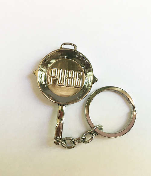PUBG Silver Frying Pan - Keychain