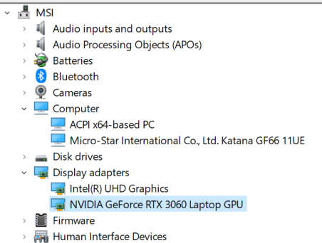 MSI KATANA GF66 11UE - READY to SHIP ASAP
