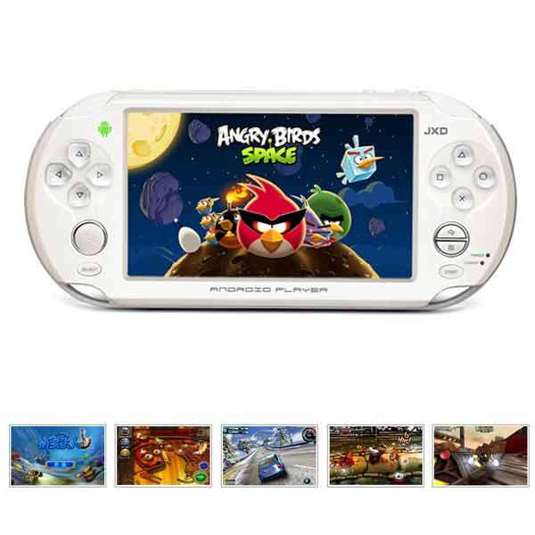 Android 4.0 Portable Game Player Tablet PC Game Console with 5.0 Inch Capacitive Touch Screen