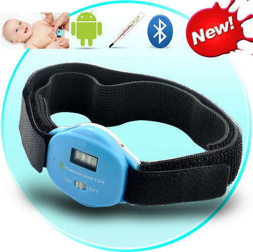Bluetooth Digital Thermometer for Android Devices - LCD Display, Wireless Remote Monitoring