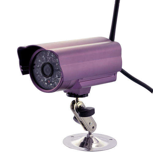 Outdoor IP Camera with microSD Recording (Night Vision, IR Cut-Off Filter, H.264 Compression)