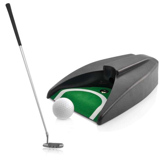 Electromann - Indoor Golf Set - Ball Return System, Zink Alloy Putter - G474