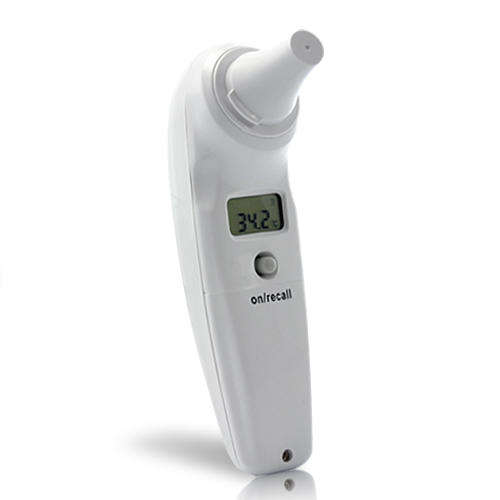 Digital Infrared Ear Thermometer - LCD Display, 1 Second Response