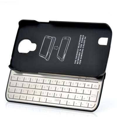 Bluetooth Keyboard Case For Galaxy S4 - Detachable, Ultra Slim