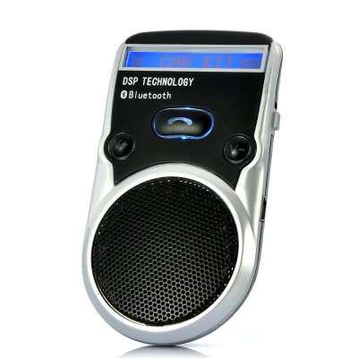 Hands Free Bluetooth Car Kit "Macaw" - Solar Powered, Caller ID Display - B51