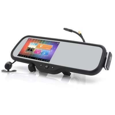 Android Rear View Mirror with Parking Camera "Maxiss"- Dashcam, 5 Inch Screen, GPS, Bluetooth Headse
