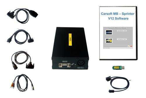 **DEMO** Original CARSOFT Mercedes Benz  V12 Diagnostic Tool