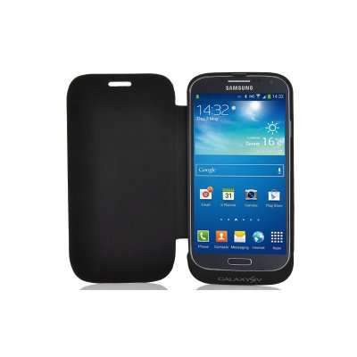 External Battery Case with Flip Cover for Samsung Galaxy S4 - 3000mAh - A233