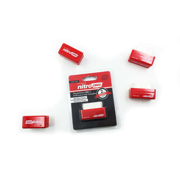 Plug And Drive NitroOBD2 Performance Chip Tuning Box For Diesel Cars