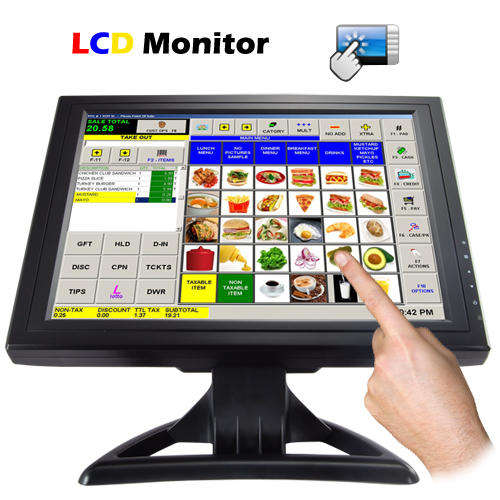 15 Inch Touchscreen LCD with VGA - E38