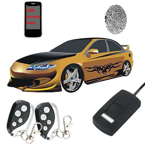 Fingerprint Car Security System with GSM Alerts