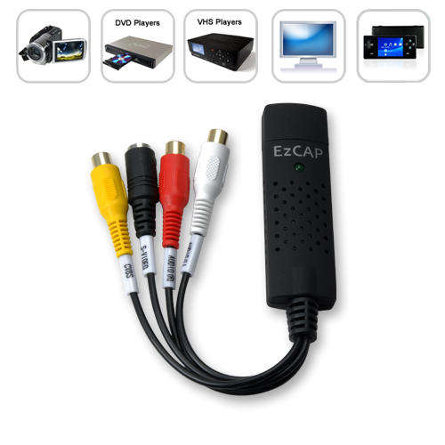 USB Video Capture Device - Basic Edition (AV to Computer)
