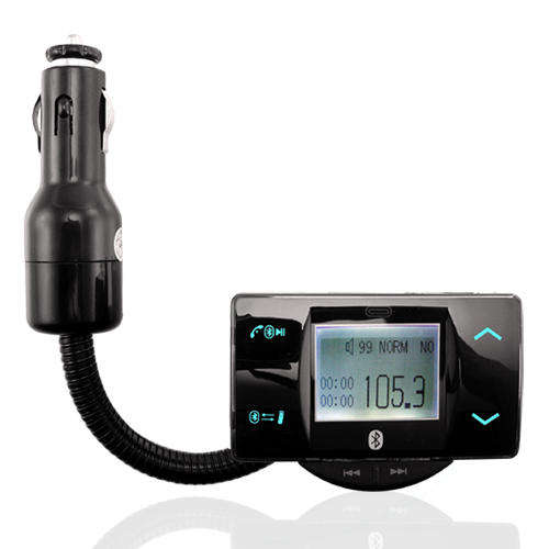 Flexible Bluetooth Car Kit with A2DP - Safety + Entertainment - 5201