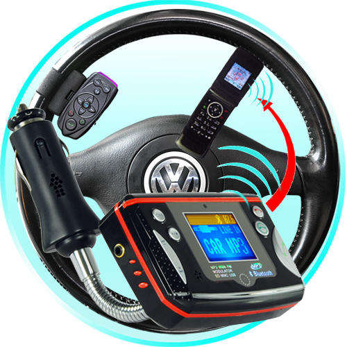 Bluetooth Car Kit for Bluetooth Calls and MP3 Music - 7900 - 2GEN