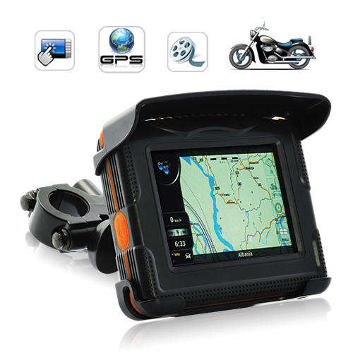 Peaklife - 3.5 Inch Motorcycle GPS Navigator (All Terrain Edition) - TR16