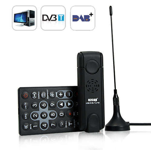 DVB-T USB Dongle - Free Digital TV and DAB+ on Your Computer - K84