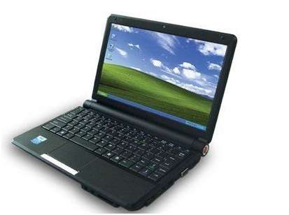 10.1" laptop Intel D425 1.8Ghz Netbook, 2G RAM 320G HDD Notebook