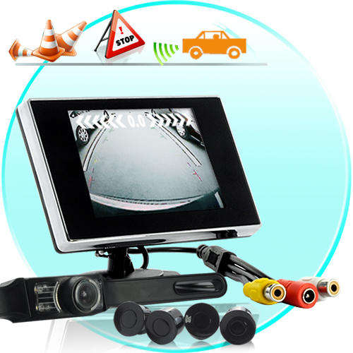 Car Parking Sensor with Wireless Camera (Complete Kit Edition) - A63 2Gen