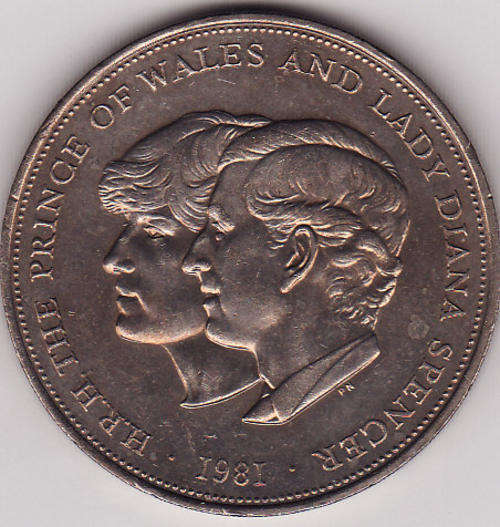 Great Britain - CROWN * CHARLES & DIANA 1981