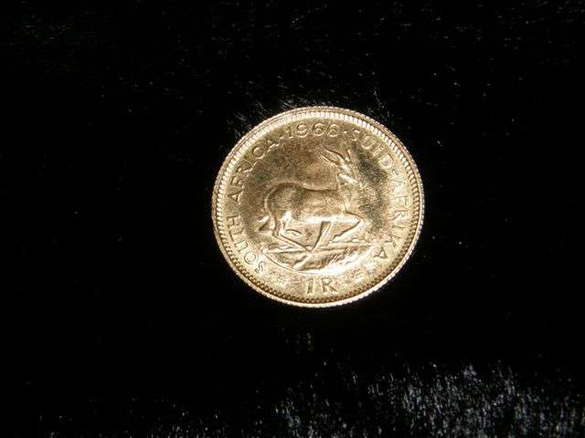 1966 SOUTH AFRICA 1 RAND GOLD