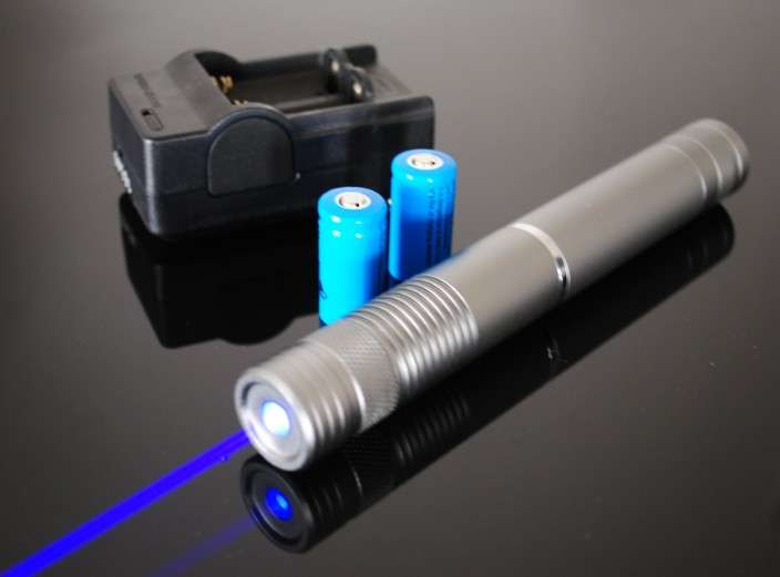 High Power 445nm Blue Laser Pointer - Burns Instantly
