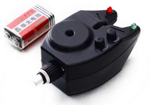 Fishing Bite Alarm Indicator With Battery Annunciator Device