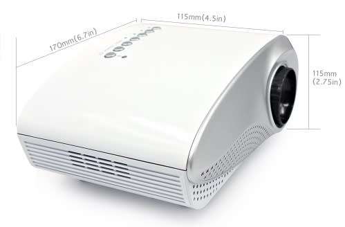 Mini LED Projector Home Theater USB/VGA/HDMI