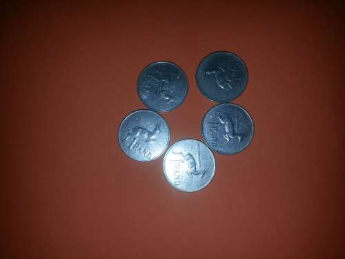 OLD  SOUTH AFRICAN ONE RAND COINS 5