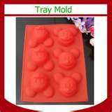 Tray with 6 Mickey Mouse  - IDEAL FOR JELLIES / PUDDING & CUPCAKES / CHOCOLATE OR SOAPS