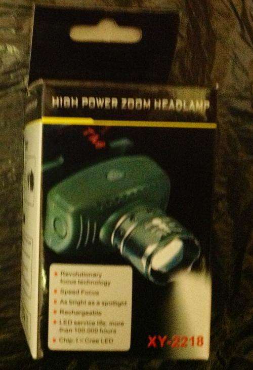 HEAD LAMP - for when you need both hands