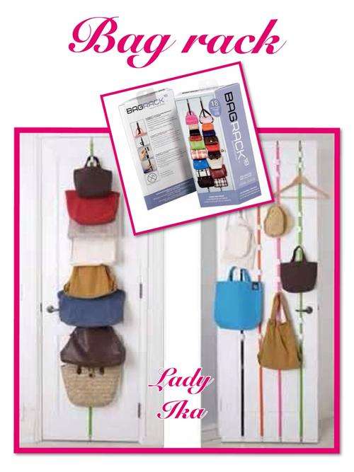 BAG RACK / cap organizer