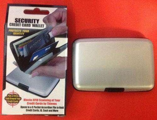 *** NEW ALUMINUM WALLET ***