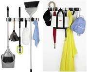 *TWO UNDER THE HAMMER* Broom, Mop, Cloth Organizer - STORAGE SOLUTION