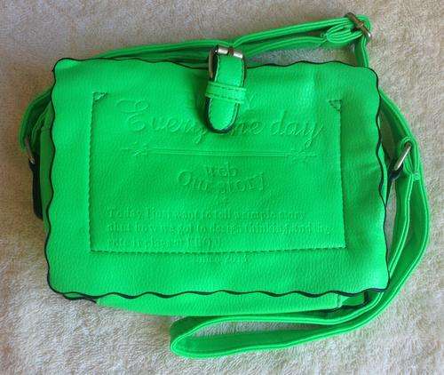 Bright Green Latest trend handbag