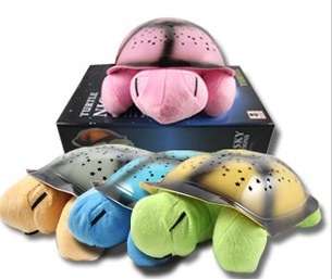 STARLIGHT MUSICAL TURTLE - Available in  blue, beige, pink or green