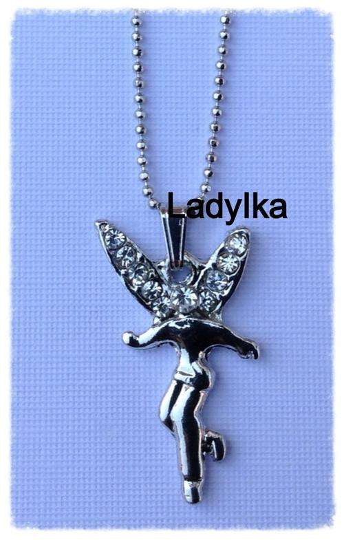 FASHIONABLE costume jewelry - FAIRY with rhinestones