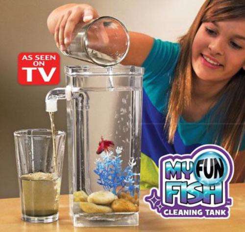 Fun Fish Tank - self cleaning *ideal for the kids*
