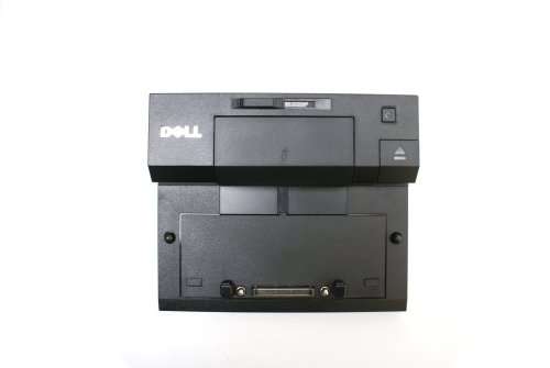 Dell PR03X E-Port Replicator/Docking Station with Power Adapter + Cord (Black)