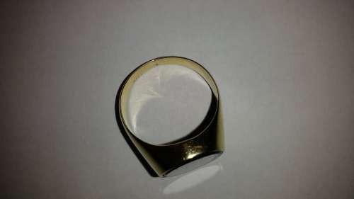 Genuine 9ct GOLD SIGNET MENS RING