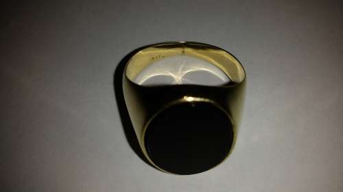 Genuine 9ct GOLD SIGNET MENS RING