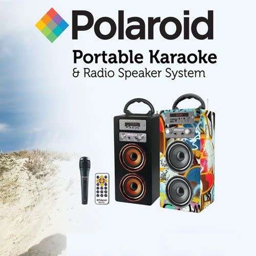 Polaroid Portable Karaoke Speaker