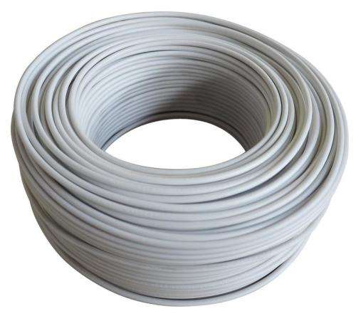 SURFIX 2.5mm 2C+EARTH FLAT WHITE-100M ROLL ELECTRICAL CABLE