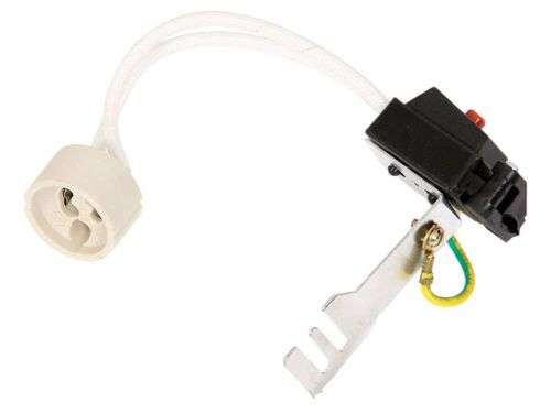 DOWNLIGHT SET 10 COMPLETE 220V DOWNLIGHTS WITH LAMPHOLDERS AND LAMPS - ONE BID