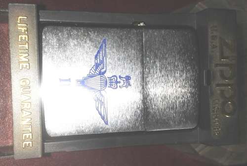 British 2nd Battalion Parachute Regiment Zippo Lighter