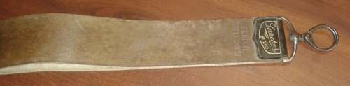 Vintage Puma Straight Razor and Leather Strop