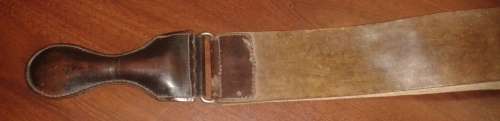 Vintage Puma Straight Razor and Leather Strop