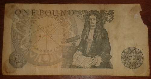 Old British Banknote