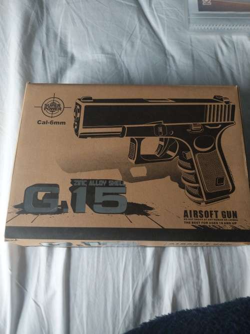 Zinc Alloy Shell G.15 Spring Airsoft-BB gun