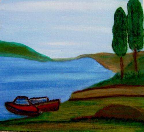 Acrylic painting on canvas