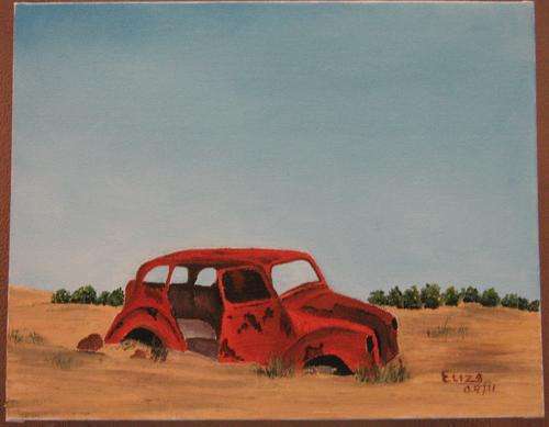 End of the road by Eliza
